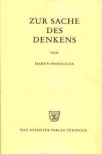 Zur Sache Des Denkens