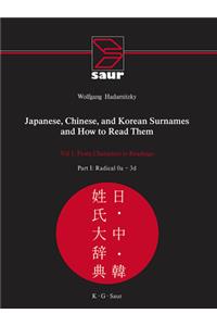Japanese, Chinese, and Korean Surnames and How to Read Them