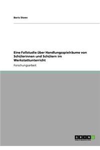 Eine Fallstudie über Handlungsspielräume von Schülerinnen und Schülern im Werkstattunterricht