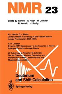 Deuterium and Shift Calculation