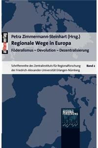 Regionale Wege in Europa