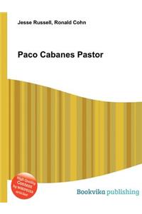 Paco Cabanes Pastor