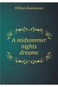 A Midsommer Nights Dreame