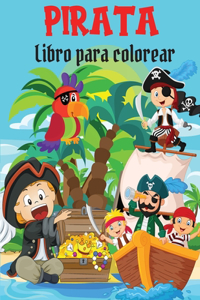 Pirata Libro para colorear