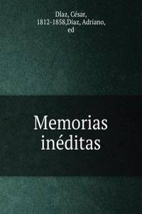 Memorias ineditas