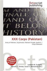 XXX Corps (Pakistan)