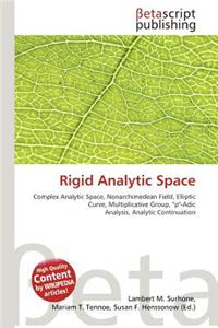 Rigid Analytic Space