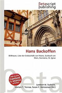 Hans Backoffen