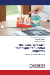 Bone spreader technique for Dental Implants
