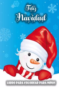 Libro de Navidad para colorear para niños