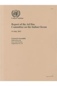 Report of the Ad Hoc Committee on the Indian Ocean