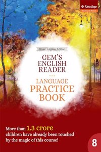 Ratna Sagar-Gem's English Reader Language Practice Book For Class 8 (Silver Jubilee Edition)