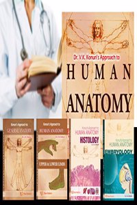 Anatomy Books: Konuri's Approach to Human Anatomy series (bundle of 4 books) (Human Anatomy Books)