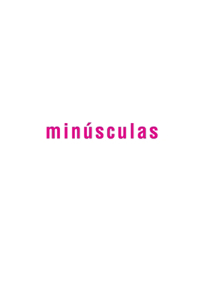 Minúsculas