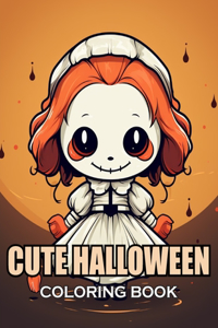 Cute Halloween Coloring Book