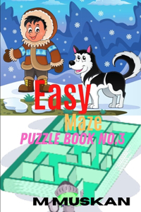 Easy Maze Puzzle Book No.3