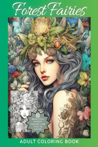 Forest Fairies Coloring Book