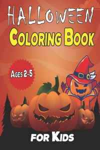 halloween coloring book for kids ages 2-5