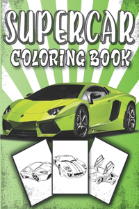 Supercar Coloring Book