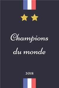 Champions du monde 2018