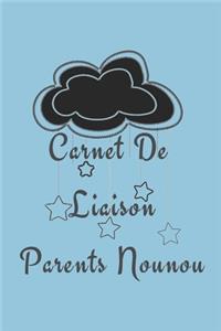 Carnet de liaison Parents Nounou