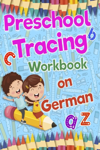 Preschool Tracing Workbook on German