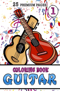 Guitar Coloring Book Vol1