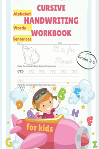 Cursive Handwriting Workbook For Kids