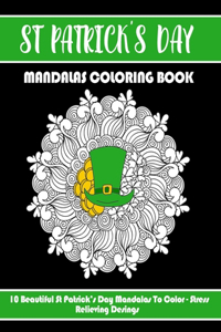 St Patrick's Day mandalas Coloring Book