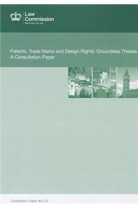 Patents, trade marks and design rights