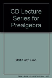 CD Lecture Series  for Prealgebra