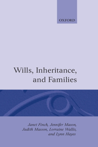 Wills, Inheritance and Families