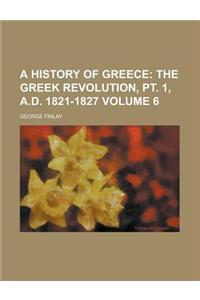A History of Greece Volume 6