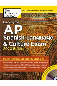 Cracking the AP Spanish Language & Culture Exam with Audio CD, 2020 Edition