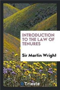 Introduction to the Law of Tenures