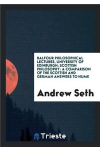Scottish Philosophy