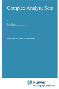 Complex Analytic Sets
