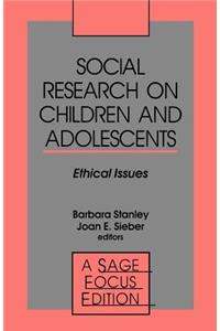 Social Research on Children and Adolescents