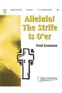Alleluia! the Strife Is O'Er - Handbell Part