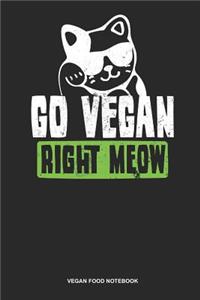 Vegan Food Notebook