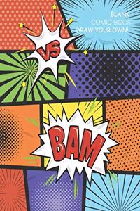 Sketchbook Blank Comic Book Draw Your Own