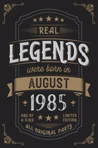 Real Legends were born in August 1985