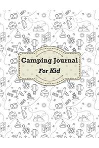 Camping Journal For Kids