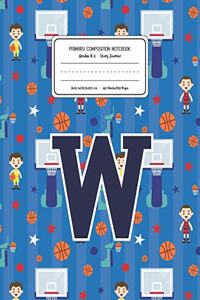Primary Composition Notebook Grades K-2 Story Journal W