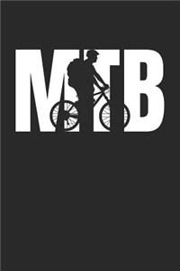 Mountain Bike Notebook - Mountain Bike MTB Vintage Mountain Bike - Mountain Bike Journal