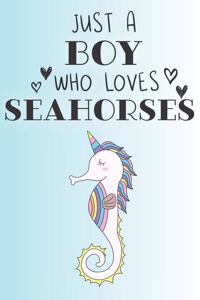 Just A Boy Who Loves Seahorses