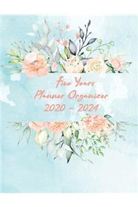 Five Year Planner Organizer 2020-2024
