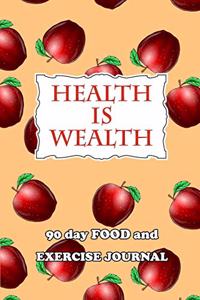 90 Day Food and Exercise Journal