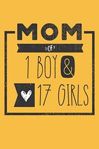 MOM of 1 BOY & 17 GIRLS