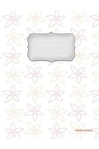 Notebook blank